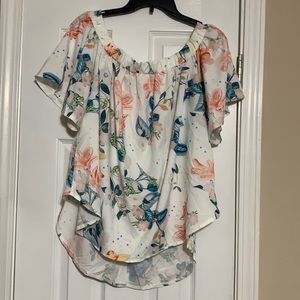 Shein 2xl floral top